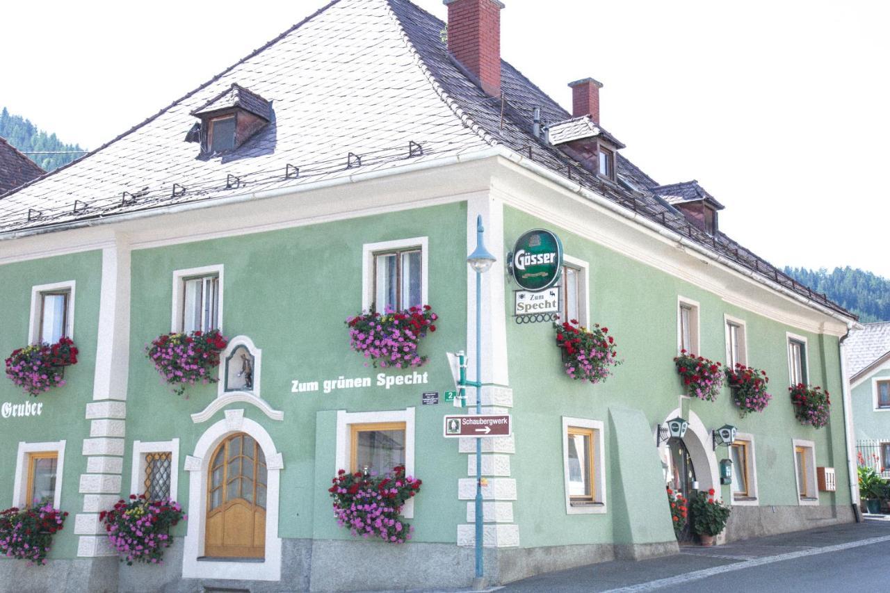 Gasthof Zum Gruenen Specht Oberzeiring 外观 照片