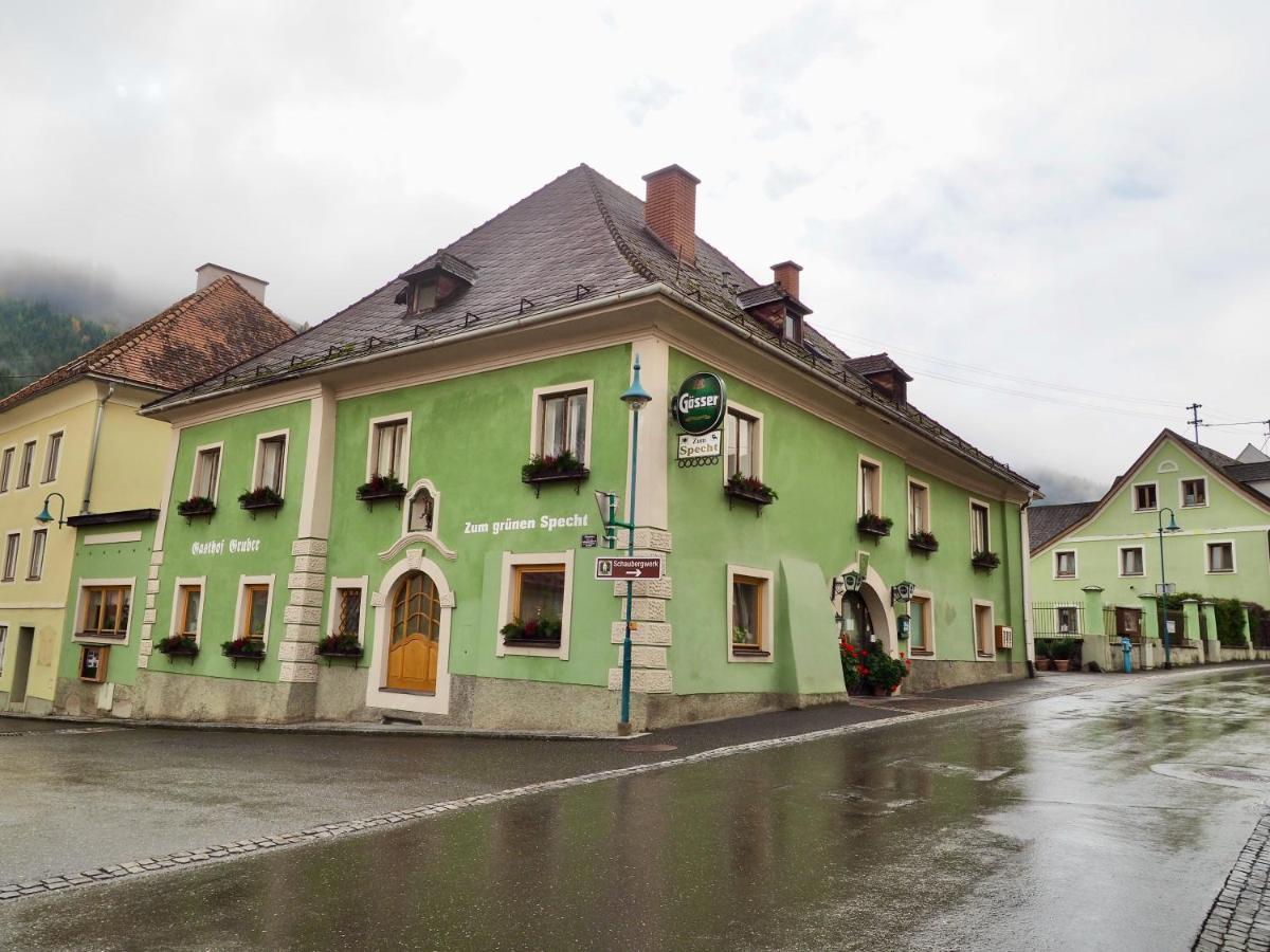 Gasthof Zum Gruenen Specht Oberzeiring 外观 照片
